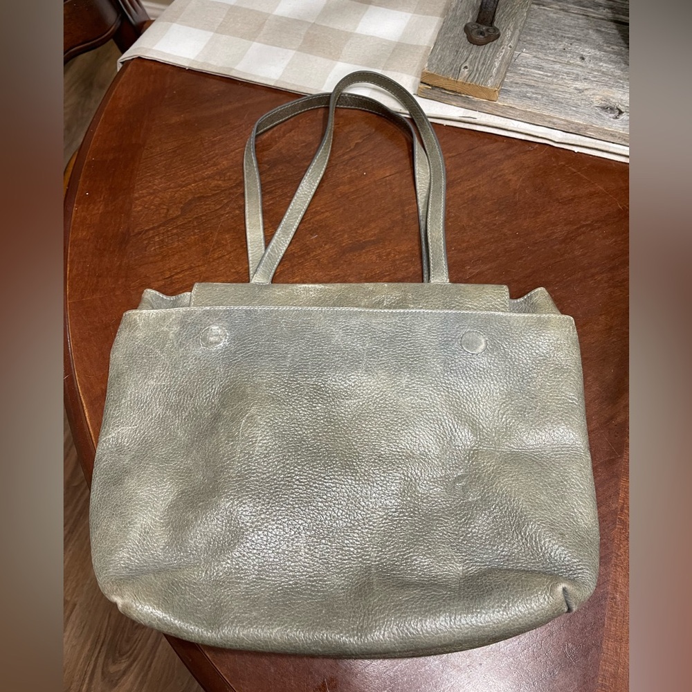 Latico NJ Distressed Leather Shoulder Tote Bag Travel Purse
